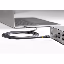 StarTech.com Câble USB C 10Gbps à Verrouillage par Vis Latérale de 1m - Câble USB-C Certifié par l'USB-IF - Câble USB 3.1/3.2 Gen 2 Type-C - Charge Power Delivery 100W (5A), DP Alt Mode - Double Verrouillage par Vis - Cordon USB-C Charge/Synchronisation - Vue supplémentaire 7