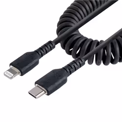 StarTech.com Câble USB-C vers Lightning de 1m - Adaptateur USB C vers Lightning Noir Certifié Mfi