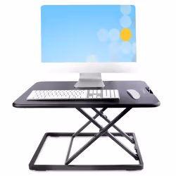 StarTech.com Convertisseur de Bureau Assis Debout - Poste de Travail Assis-Debout - Jusqu'à 8kg - Table de Travail Ajustable - Réhausse de Bureau - Plateforme de Travail Assis Debout - Bureaux Réglables en Hauteur - Vue supplémentaire 10