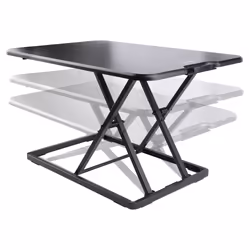 StarTech.com Convertisseur de Bureau Assis Debout - Poste de Travail Assis-Debout - Jusqu'à 8kg - Table de Travail Ajustable - Réhausse de Bureau - Plateforme de Travail Assis Debout - Bureaux Réglables en Hauteur - Vue supplémentaire 6