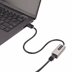 StarTech.com Adaptateur Réseau USB 3.0 à Gigabit Ethernet - 10/100/1000 Mbps, USB à RJ45, Adaptateur USB 3.0 à LAN, Adaptateur USB 3.0 Ethernet (GbE), Câble de Raccordement de 30cm, Installation Sans Pilote