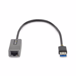 StarTech.com Adaptateur Réseau USB 3.0 à Gigabit Ethernet - 10/100/1000 Mbps, USB à RJ45, Adaptateur USB 3.0 à LAN, Adaptateur USB 3.0 Ethernet (GbE), Câble de Raccordement de 30cm, Installation Sans Pilote - Vue supplémentaire 4
