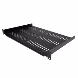 StarTech.com Étagère Rack 19 pouces 1U - Plateau Rackable Universel Ventilé - Étagère Baie de Brassage - Étagère Cantilever R ...