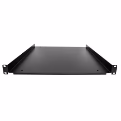 StarTech.com Étagère Rack 19 pouces 1U - Plateau Rackable Universel - Étagère Baie de Brassage - Étagère Cantilever Rack 19" - Capacité 25kg - Rangement Rack Informatique - Profondeur 50cm (20")