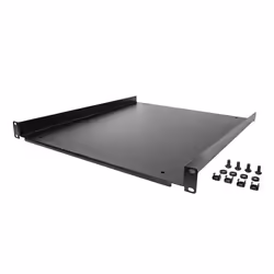 StarTech.com Étagère Rack 19 pouces 1U - Plateau Rackable Universel - Étagère Baie de Brassage - Étagère Cantilever Rack 19" - Capacité 25kg - Rangement Rack Informatique - Profondeur 50cm (20") - Vue supplémentaire 5