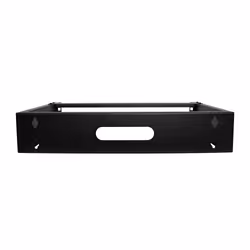 StarTech.com Support de Réseau Mural 2U - 14In. Profondeur (profil bas) - Support pour Panneau de Brassage 19" pour Serveur peu Profond, Équipement Informatique, Commutateurs de Réseau - Capacité de Poids de 77lbs/35kg, Noir - Vue supplémentaire 4