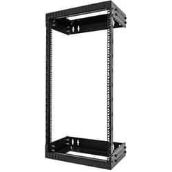StarTech.com Rack Réseau Mural 21U à 2 Montants, Rack Serveur 19" à Cadre Ouvert avec Profondeur Ajustable, Rack de Données Mural pour IT/AV/Panneau de Patch/ Equipement IT - Écrous et Vis de Fixation Inclus