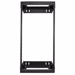StarTech.com Rack Réseau Mural 21U à 2 Montants, Rack Serveur 19" à Cadre Ouvert avec Profondeur Ajustable, Rack de Données Mural pour IT/AV/Panneau de Patch/ Equipement IT - Écrous et Vis de Fixation Inclus