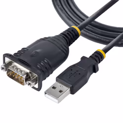 StarTech.com Adaptateur USB vers Série de 1m - Convertisseur DB9 Mâle vers USB - Adaptateur USB RS232, Prolific IC - Converti ...