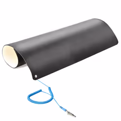 StarTech.com Tapis Antistatique ESD - Tapis de Bureau ESD Universel - Sous-couche pour Réparation d'Appareils Électroniques - Tapis de Travail avec Câble de Mise à la Terre Détachable, ANSI/ESD S 4.1, 60x120cm