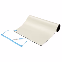 StarTech.com Tapis Antistatique ESD - Tapis de Bureau ESD Universel - Sous-couche pour Réparation d'Appareils Électroniques - Tapis de Travail avec Câble de Mise à la Terre Détachable