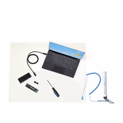 StarTech.com Tapis Antistatique ESD - Tapis de Bureau ESD Universel - Sous-couche pour Réparation d'Appareils Électroniques - Tapis de Travail avec Câble de Mise à la Terre Détachable, ANSI/ESD S 4.1, 30x46cm - Vue supplémentaire 7
