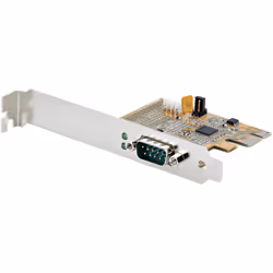 StarTech.com Carte Série PCI Express à 1 port - Carte d'Extension Série PCIe vers RS232 (DB9) - Adaptateur PCIe avec UART 16C ...