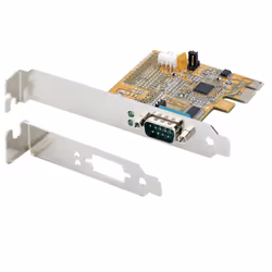 StarTech.com Carte Série PCI Express à 1 port - Carte d'Extension Série PCIe vers RS232 (DB9) - Adaptateur PCIe avec UART 16C1050, Supports Standard ou Profil Bas - Rétention COM, Windows et Linux - Vue supplémentaire 10