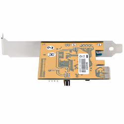 StarTech.com Carte Série PCI Express à 1 port - Carte d'Extension Série PCIe vers RS232 (DB9) - Adaptateur PCIe avec UART 16C1050, Supports Standard ou Profil Bas - Rétention COM, Windows et Linux - Vue supplémentaire 5