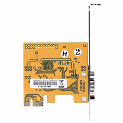 StarTech.com Carte Série PCI Express à 1 port - Carte d'Extension Série PCIe vers RS232 (DB9) - Adaptateur PCIe avec UART 16C1050, Supports Standard ou Profil Bas - Rétention COM, Windows et Linux - Vue supplémentaire 7