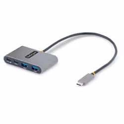 StarTech.com Hub USB-C à 4 Ports avec 100W Power Delivery Pass-Through - Hub USB 3.0 4 Ports - USB-C vers USB-A - Hub USB Typ ...