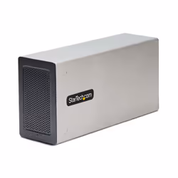 StarTech.com Boîtier PCIe Thunderbolt 3, Châssis d'Extension PCIe TB3 avec 2 Emplacements PCI Express Pour PC Portables/de Bu ...