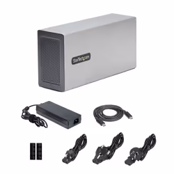 StarTech.com Boîtier PCIe Thunderbolt 3, Châssis d'Extension PCIe TB3 avec 2 Emplacements PCI Express Pour PC Portables/de Bureau/Tout-en-un, Sortie 8K/4K via les Ports TB3/DP 1.4, Boîtier Externe Slots PCIe x2 - Vue supplémentaire 10