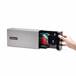 StarTech.com Boîtier PCIe Thunderbolt 3, Châssis d'Extension PCIe TB3 avec 2 Emplacements PCI Express Pour PC Portables/de Bureau/Tout-en-un, Sortie 8K/4K via les Ports TB3/DP 1.4, Boîtier Externe Slots PCIe x2 - Vue supplémentaire 6