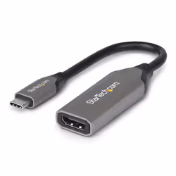 StarTech.com Adaptateur USB-C vers HDMI, 8K 60 Hz / 4K 120 Hz, Compatible Thunderbolt / USB4, Convertisseur USB C vers HDMI 2.1, HDR10+, Câble de 20 cm - Vue supplémentaire 2