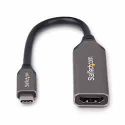 StarTech.com Adaptateur USB-C vers HDMI, 8K 60 Hz / 4K 120 Hz, Compatible Thunderbolt / USB4, Convertisseur USB C vers HDMI 2.1, HDR10+, Câble de 20 cm - Vue supplémentaire 3