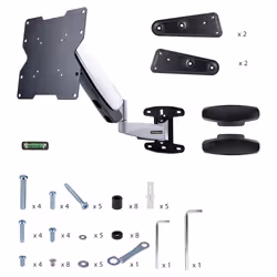 StarTech.com Support Mural TV VESA - Fixation Murale VESA Réglable pour Écrans 23-55" - Support Mural TV Mince Supportant 30kg - Bras Articulé TV 55 pouces - Support Mural TV Pivotant/Extensible/Basculant - Vue supplémentaire 10