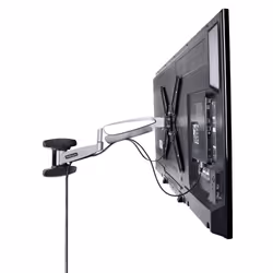 StarTech.com Support Mural TV VESA - Fixation Murale VESA Réglable pour Écrans 23-55" - Support Mural TV Mince Supportant 30kg - Bras Articulé TV 55 pouces - Support Mural TV Pivotant/Extensible/Basculant - Vue supplémentaire 4