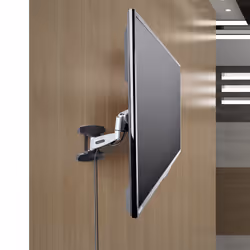 StarTech.com Support Mural TV VESA - Fixation Murale VESA Réglable pour Écrans 23-55" - Support Mural TV Mince Supportant 30kg - Bras Articulé TV 55 pouces - Support Mural TV Pivotant/Extensible/Basculant - Vue supplémentaire 9