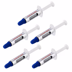 StarTech.com Pâte Thermique PC - Graisse Thermique pour Processeur, Lot de 5 Seringues Refermable (1,5g/Chacune) - Pâte Thermique GPU/CPU - Pâte Thermique Ordinateur RoHS/CE