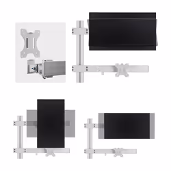 StarTech.com 6-MONITOR-ARM-A support d'écran plat pour bureau 81,3 cm (32") Blanc - Vue supplémentaire 6