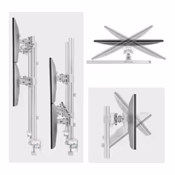 StarTech.com 6-MONITOR-ARM-A support d'écran plat pour bureau 81,3 cm (32") Blanc - Vue supplémentaire 8