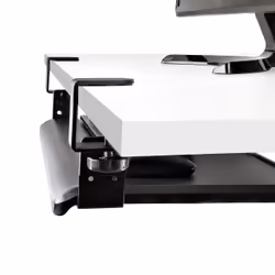 StarTech.com Support Clavier Coulissant Sous Bureau - Support Clavier Ergonomique à Pince en C - Tiroir Clavier Coulissant, Jusqu'à 12kg - Tablette Coulissante, Clavier et Souris - Porte Clavier (100/120 ou 140mm) - Vue supplémentaire 10