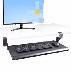 StarTech.com Support Clavier Coulissant Sous Bureau - Support Clavier Ergonomique à Pince en C - Tiroir Clavier Coulissant, Jusqu'à 12kg - Tablette Coulissante, Clavier et Souris - Porte Clavier (100/120 ou 140mm) - Vue supplémentaire 11