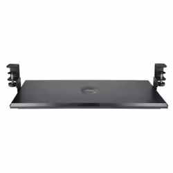 StarTech.com Support Clavier Coulissant Sous Bureau - Support Clavier Ergonomique à Pince en C - Tiroir Clavier Coulissant, Jusqu'à 12kg - Tablette Coulissante, Clavier et Souris - Porte Clavier (100/120 ou 140mm)
