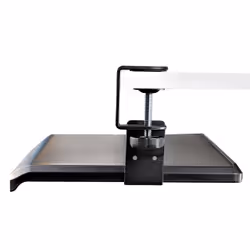 StarTech.com Support Clavier Coulissant Sous Bureau - Support Clavier Ergonomique à Pince en C - Tiroir Clavier Coulissant, Jusqu'à 12kg - Tablette Coulissante, Clavier et Souris - Porte Clavier (100/120 ou 140mm) - Vue supplémentaire 4