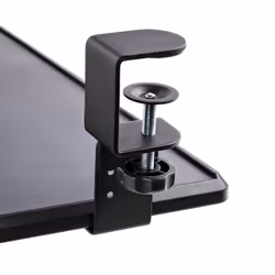StarTech.com Support Clavier Coulissant Sous Bureau - Support Clavier Ergonomique à Pince en C - Tiroir Clavier Coulissant, Jusqu'à 12kg - Tablette Coulissante, Clavier et Souris - Porte Clavier (100/120 ou 140mm) - Vue supplémentaire 5