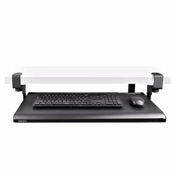StarTech.com Support Clavier Coulissant Sous Bureau - Support Clavier Ergonomique à Pince en C - Tiroir Clavier Coulissant, Jusqu'à 12kg - Tablette Coulissante, Clavier et Souris - Porte Clavier (100/120 ou 140mm) - Vue supplémentaire 8