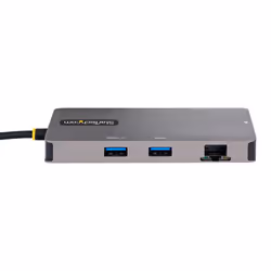 StarTech.com Adaptateur Multiport USB C - Vidéo Double HDMI 4K 60Hz - Hub USB-A 5 Gbps à 2 Ports, 100W Power Delivery Pass-Through, GbE, SD/Micro SD, Station d'Accueil/Mini Dock pour PC Portable, Câble 30cm - Vue supplémentaire 4