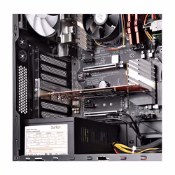 StarTech.com Adaptateur PCIe M.2 - PCIe x8/ x16 vers Double NVMe ou AHCI M.2 SSD - PCI Express 4.0, 7,8 Gbps par Disque, Bifurcation Requise - Carte PCIe Dual M.2 - Compatible Windows/Linux - Vue supplémentaire 9