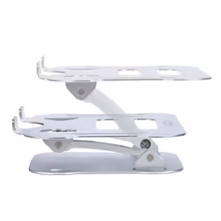 StarTech.com Support de Bureau pour Ordinateur Portable - Support Ergonomique Pliable pour PC Portable - Socle/Pupitre/Réhausseur Incliné pour PC portable, Supporte Jusqu'à 10kg - Socle Ventilé PC Portable - Vue supplémentaire 5