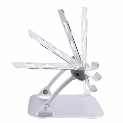 StarTech.com Support de Bureau pour Ordinateur Portable - Support Ergonomique Pliable pour PC Portable - Socle/Pupitre/Réhausseur Incliné pour PC portable, Supporte Jusqu'à 10kg - Socle Ventilé PC Portable - Vue supplémentaire 6