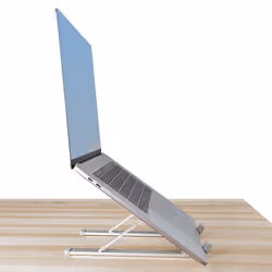 StarTech.com Support Pliable pour Ordinateur Portable - Support Ergonomique pour PC Portable Réglable en Hateur - Support Inclinable avec Cadre en Aluminium Ventilé Supportant 10kg - Rehausseur pour PC Surélevé - Vue supplémentaire 12