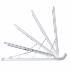 StarTech.com Support Pliable pour Ordinateur Portable - Support Ergonomique pour PC Portable Réglable en Hateur - Support Inclinable avec Cadre en Aluminium Ventilé Supportant 10kg - Rehausseur pour PC Surélevé - Vue supplémentaire 5