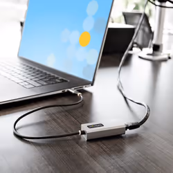 StarTech.com Adaptateur USB-C vers Ethernet, Adaptateur Réseau USB 3.0 vers Gigabit Ethernet - 10/100/1000 Mbps, Adaptateur Ethernet USB-C vers RJ45 (GbE), Câble de Connexion de 30,4cm, Installation Sans Pilote - Vue supplémentaire 8
