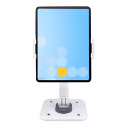 StarTech.com Support de Tablettes Réglable pour Bureau - Support Mural - Capacité 1kg - Support Universel Ergonomique et Articulé pour Tablettes - Support Tablette sur Pied Pivotant/Rotatif
