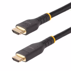 StarTech.com Câble HDMI Actif de 10m avec Ethernet - HDMI 2.0 4K 60Hz UHD - Cordon HDMI Robuste avec Fibre Aramide - Câble HD ...