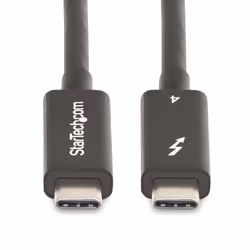 StarTech.com A40G2MB-TB4-CABLE Câble Thunderbolt 2 m 40 Gbit/s Noir - Vue supplémentaire 4
