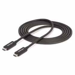 StarTech.com A40G2MB-TB4-CABLE Câble Thunderbolt 2 m 40 Gbit/s Noir - Vue supplémentaire 5