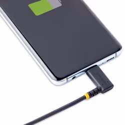 StarTech.com Câble USB A vers USB C de 2m - Câble de Chargement USB C Noir - Fibre Aramide Robuste - Chargeur Rapide USB-C 2.0 - Cordon de Charge - 3A - Câble de Recharge Rapide - Câble Charge Rapide - Vue supplémentaire 7